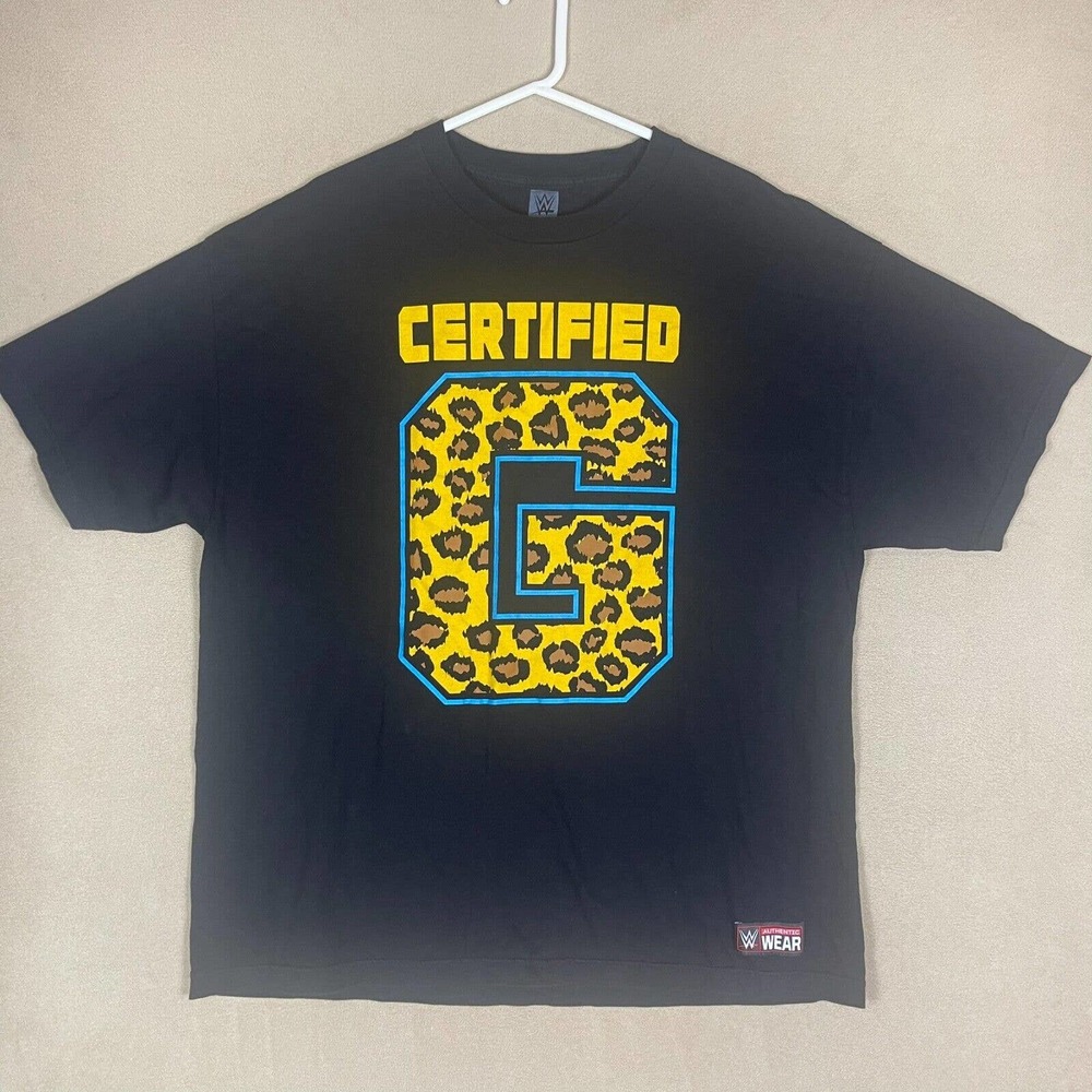 WWE Authentic Shirt Adult 2XL Black Enzo & Big Cass Certified G T-Shirt Mens‎